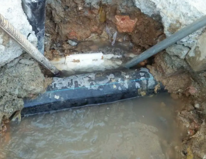高昌测漏水之水管漏水